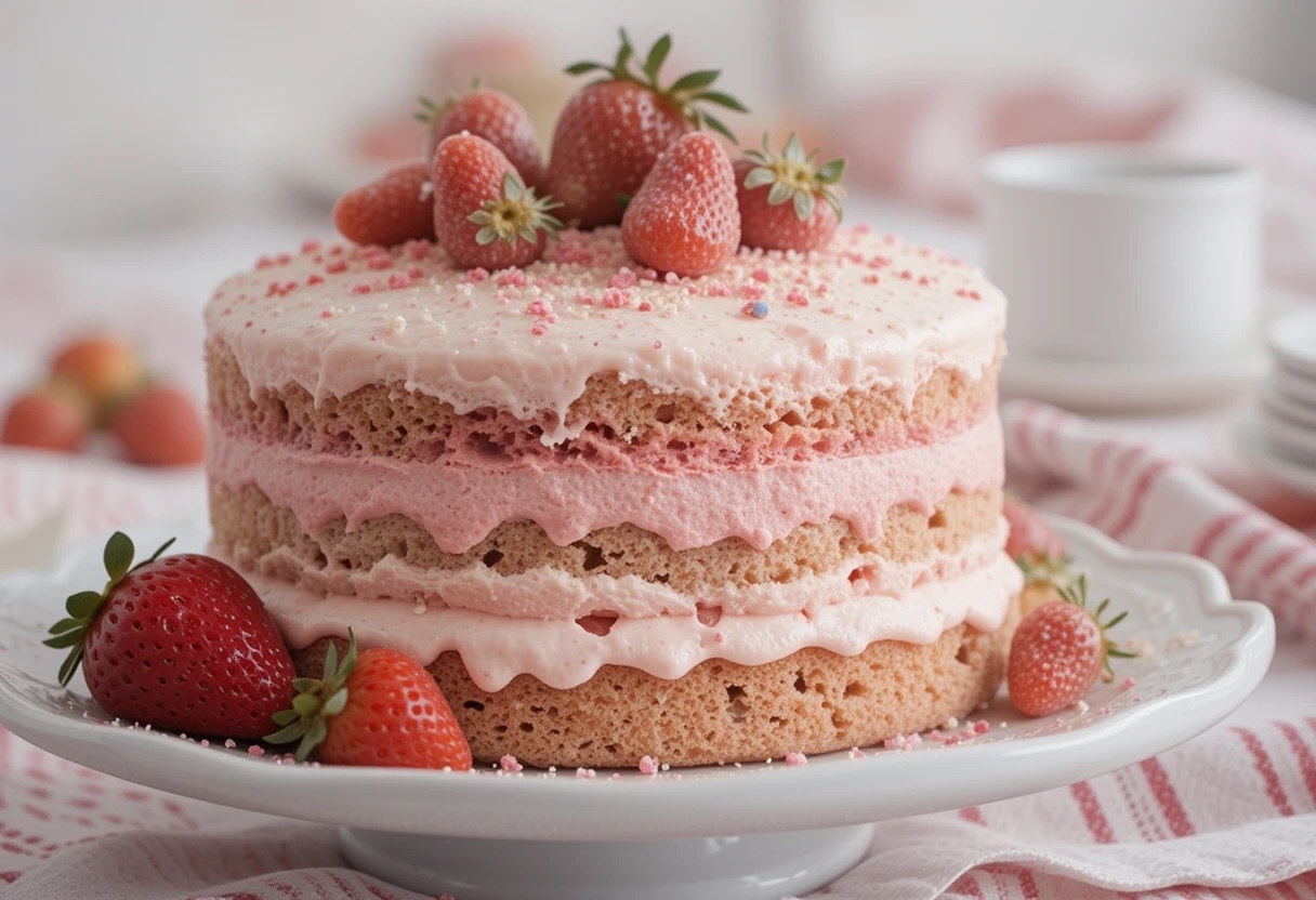 strawberry-cake-recipe